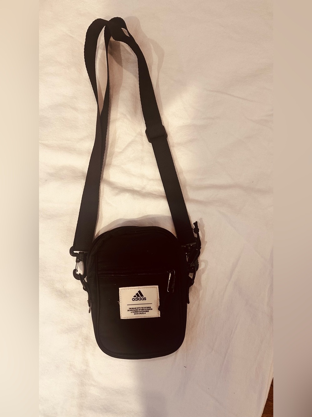 Adidas Black Mini Shoulder/Crossbody Bag